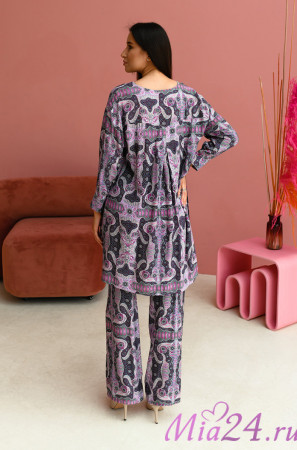 Комплект домашний женский с брюками Mia-Mia "Alba"16519