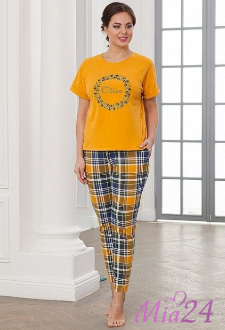 729 Комплект женский "Cleo" горчичный