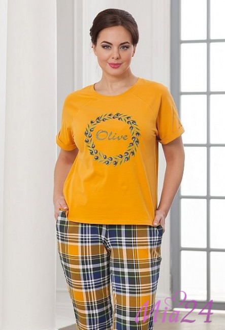 729 Комплект женский "Cleo" горчичный