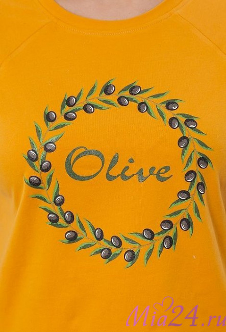 729 Комплект женский "Cleo" горчичный