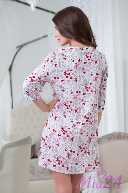 Туника женская из вискозы Mia-Mia "Daniella" 16204 розовый Туника женская из вискозы Mia-Mia "Daniella" 16204 розовый