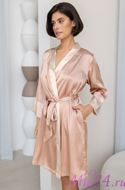 Халат короткий женский Mia-Amore "Hailey" 7303