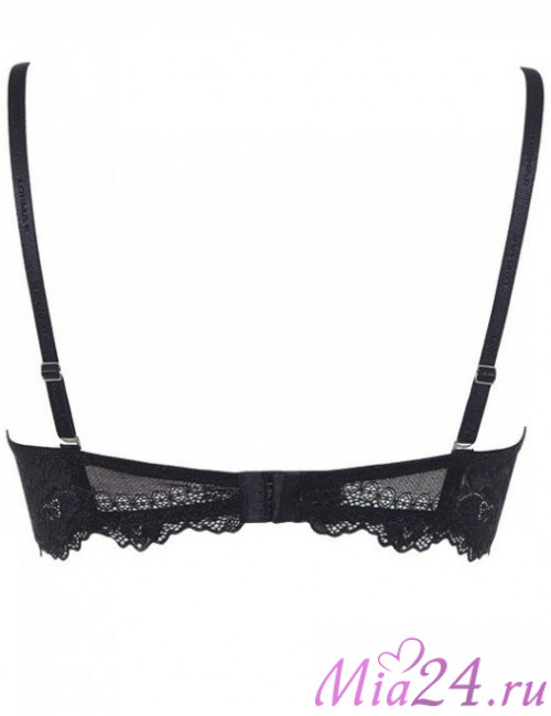 Бюстгальтер фашия пуш-ап "Deluxe" My Class Lormar черный