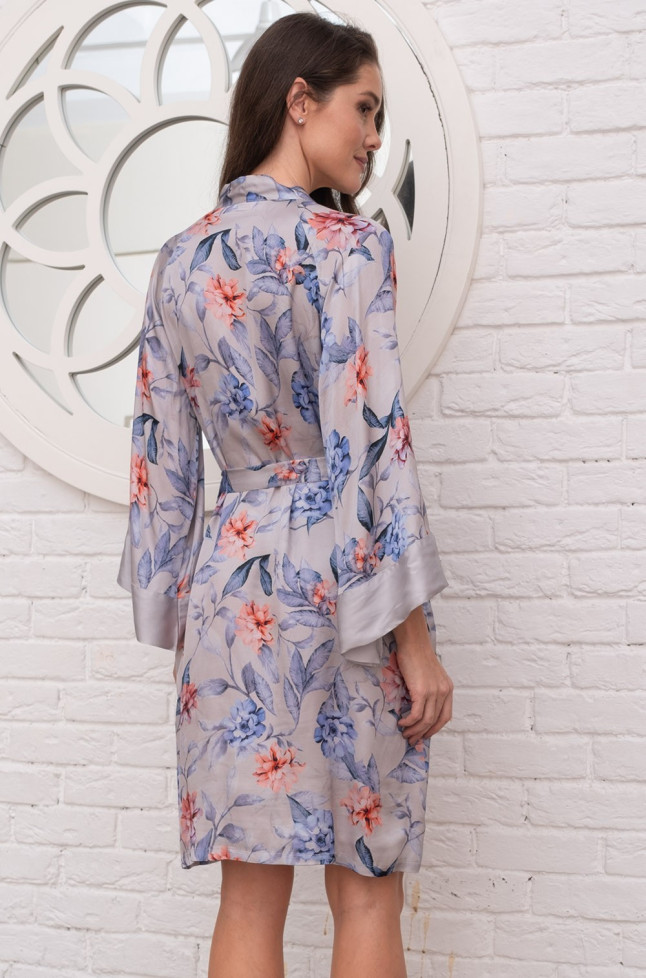 Халат короткий женский Mia-Amore "Lilia" 4123