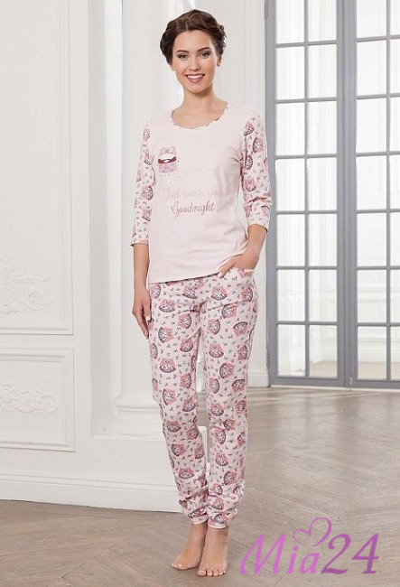 368 Комплект женский "Cleo" розовый