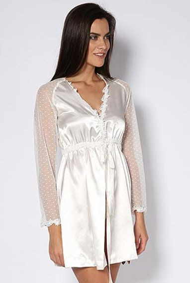 Пеньюар женский Mia-Mia "Sevilla" 17033 белый