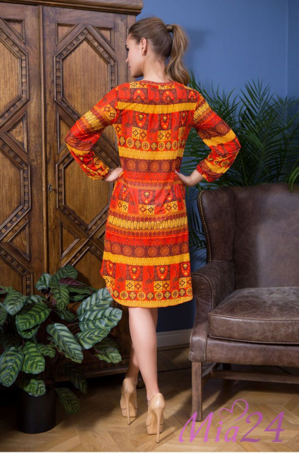 Туника пляжная женская Mia-Mia "Adelin" 19218 оранжевый