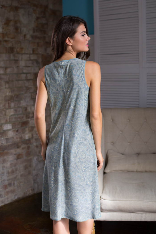 Сорочка женская Mia-Mia "Olivia" 17428 голубой