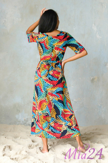 Платье домашнее женское из вискозы Mia-Mia "Dominica" 16447 Платье домашнее женское из вискозы Mia-Mia "Dominica" 16447