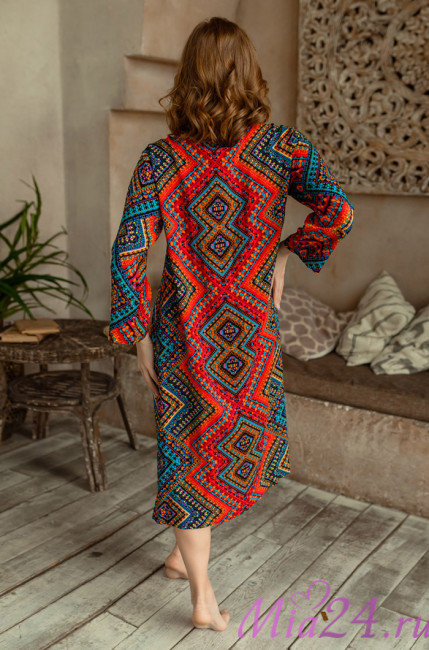 Туника домашняя женская Mia-Mia "Jana" 16435 красный Туника домашняя женская Mia-Mia "Jana" 16435 красный