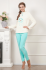 720 Пижама женская "Cleo" бирюзовый