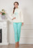 720 Пижама женская "Cleo" бирюзовый