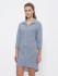 895 Халат на пуговицах "Cleo" клетка