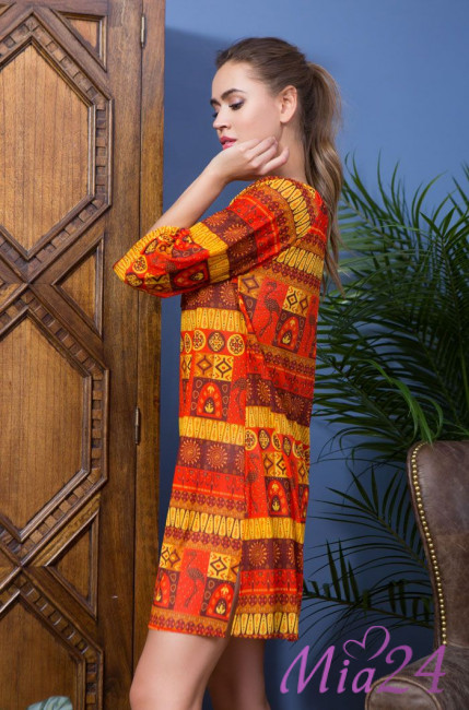 Туника пляжная женская Mia-Mia "Adelin" 19215 оранжевый