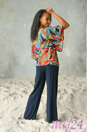 Пижама из вискозы с брюками Mia-Mia "Dominica" 16446