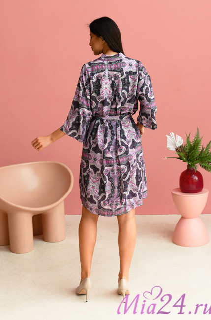 Туника домашняя женская из вискозы Mia-Mia "Alba"16509