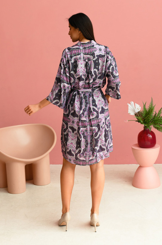 Туника домашняя женская из вискозы Mia-Mia "Alba"16509