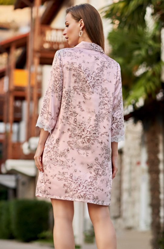 Халат женский на пуговицах Mia-Amore "Rosemary" 8697