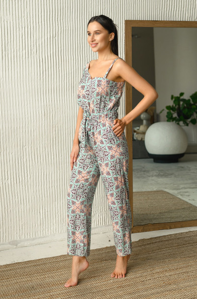 Комбинезон домашний женский из вискозы Mia-Mia "Simona" 16533