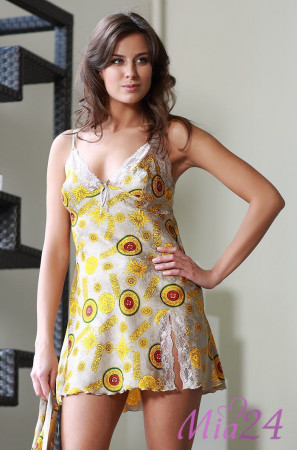 5731 Сорочка  шелковая "Versache"