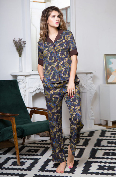 Женская пижама из вискозы Mia-Mia "Elania" 16425