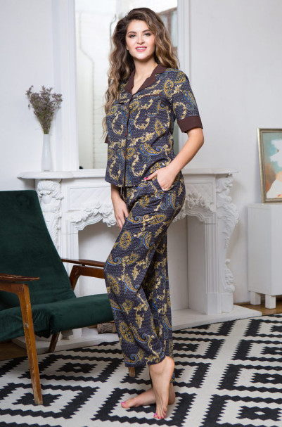 Женская пижама из вискозы Mia-Mia "Elania" 16425