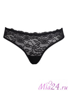 Кружевные трусики-слип Sielei "Allure" 2675 черный Кружевные трусики-слип Sielei "Allure" 2675 черный