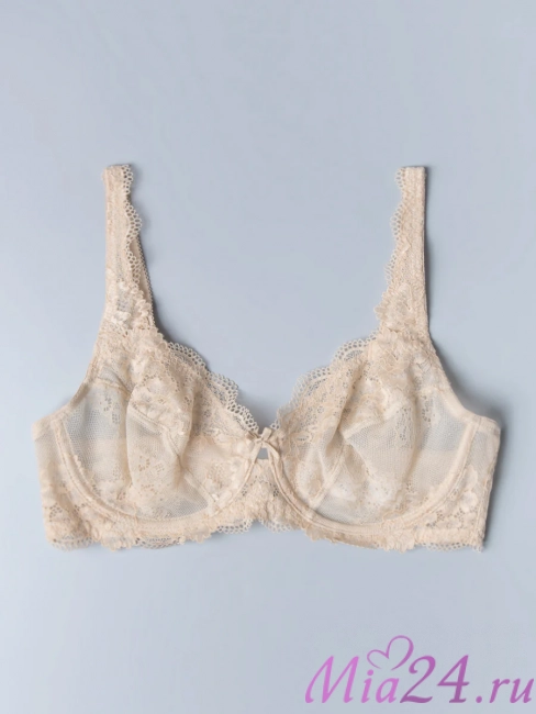 Бюстгальтер с мягкой чашкой "Wonder Lace" Sielei 2442 пудра