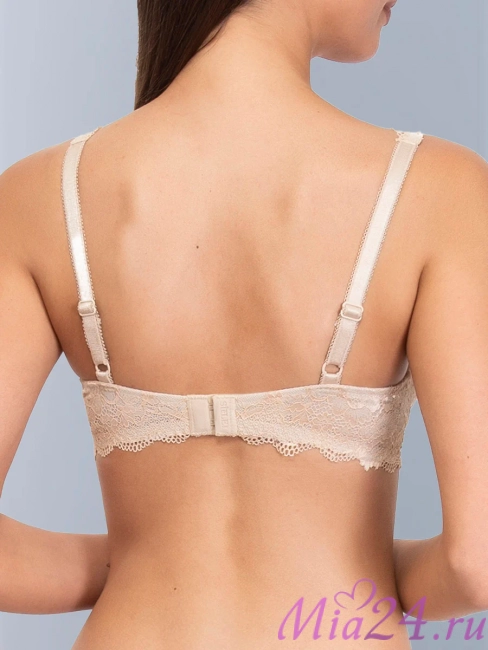 Бюстгальтер с мягкой чашкой "Wonder Lace" Sielei 2442 пудра