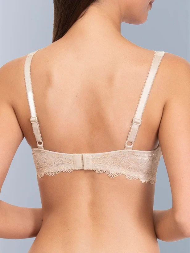Бюстгальтер с мягкой чашкой "Wonder Lace" Sielei 2442 пудра