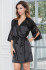 Халат женский Mia-Mella "Mirabella" 2073 черный Халат женский Mia-Mella "Mirabella" 2073 черный