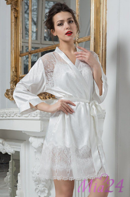 Халат с кружевом женский Mia-Amore "Princess" 8043 Халат с кружевом женский Mia-Amore "Princess" 8043