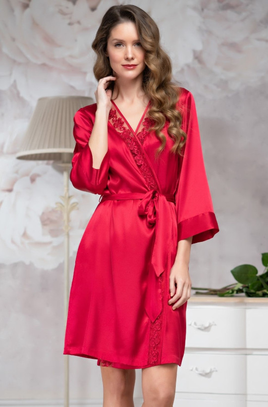 Халат женский Mia-Amore "Marisia" 8583 красный