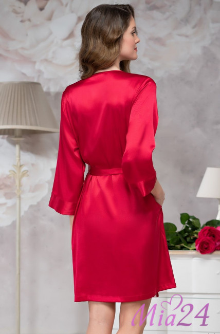 Халат женский Mia-Amore "Marisia" 8583 красный Халат женский Mia-Amore "Marisia" 8583 красный