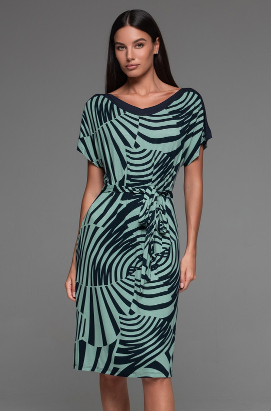 Туника женская с коротким рукавом из вискозы Mia-Amore "Courtney" 5207