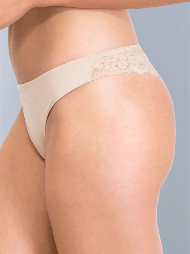 Трусы-бразильяна женские Sielei Wonder Lace 2447 - кружевные, чиприя