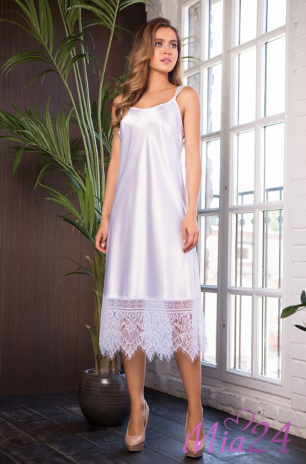 Сорочка женская длинная Mia-Mia "Evelin" 17534 белый