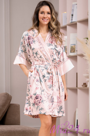 Халат короткий женский Mia-Amore "Adriana" 7139 Халат короткий женский Mia-Amore "Adriana" 7139