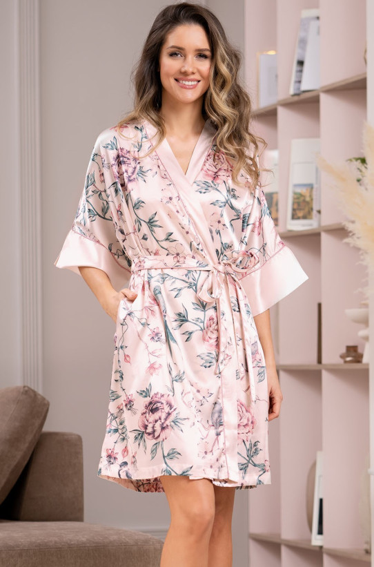 Халат короткий женский Mia-Amore "Adriana" 7139