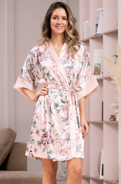 Халат короткий женский Mia-Amore "Adriana" 7139