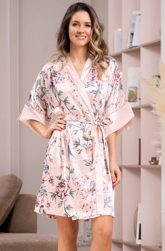 Халат короткий женский Mia-Amore "Adriana" 7139