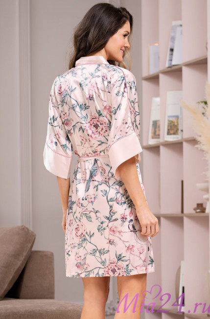 Халат короткий женский Mia-Amore "Adriana" 7139 Халат короткий женский Mia-Amore "Adriana" 7139