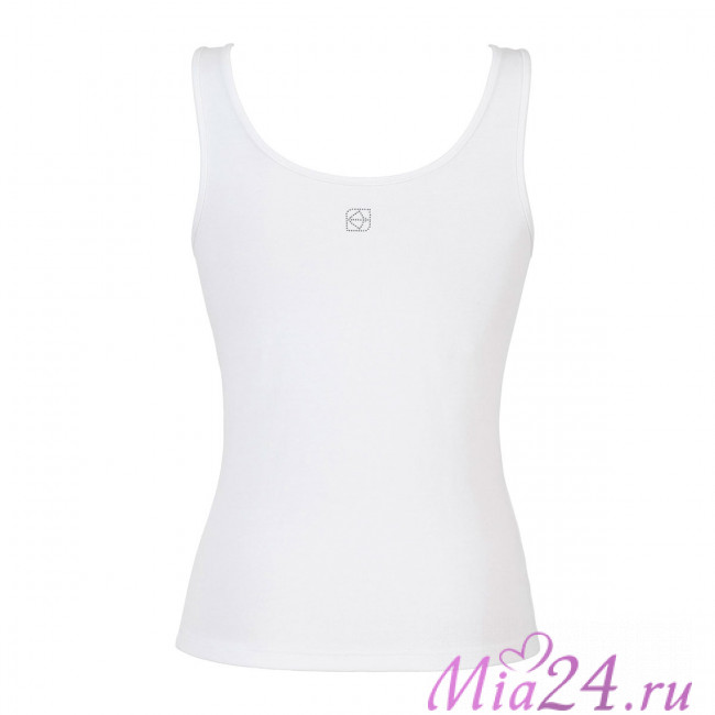 Майка женская из хлопка Cotonella "L'Altra" GD009 белый Майка женская из хлопка Cotonella "L'Altra" GD009 белый