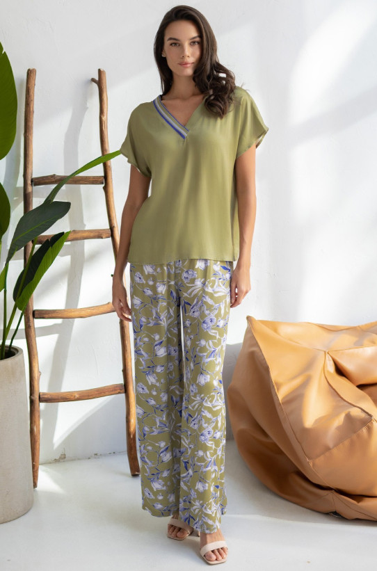 Комплект женский домашний с брюками Mia-Amore "Libertina" 1956