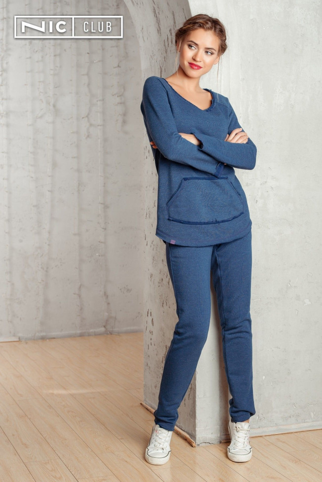 1602 Туника трикотажная Cruise-2 синий