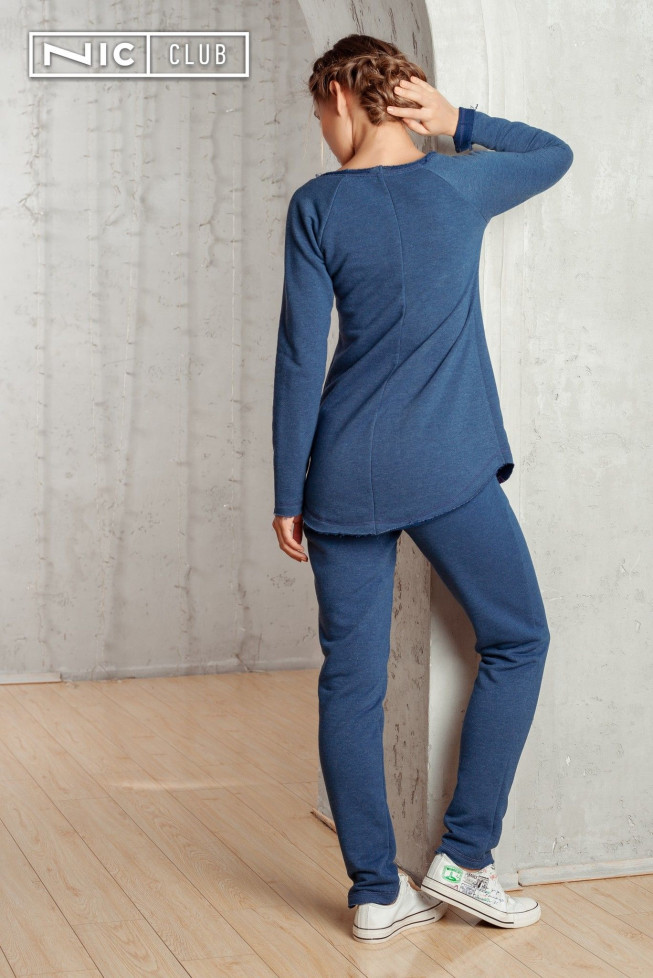 1602 Туника трикотажная Cruise-2 синий