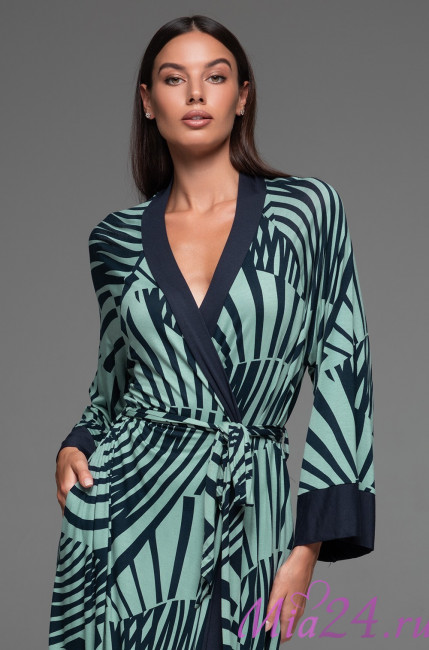 Халат женский длинный из трикотажной вискозы Mia-Amore "Courtney" 5209 Халат женский длинный из трикотажной вискозы Mia-Amore "Courtney" 5209