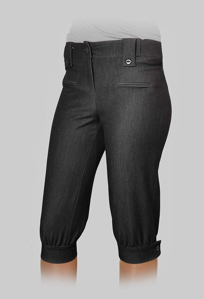 Капри женские "Виола" тонкая джинса