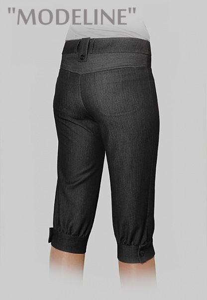 Капри женские "Виола" тонкая джинса