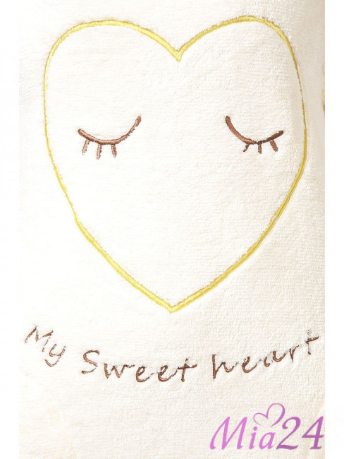 631 Платье домашнее "Cleo" молочный